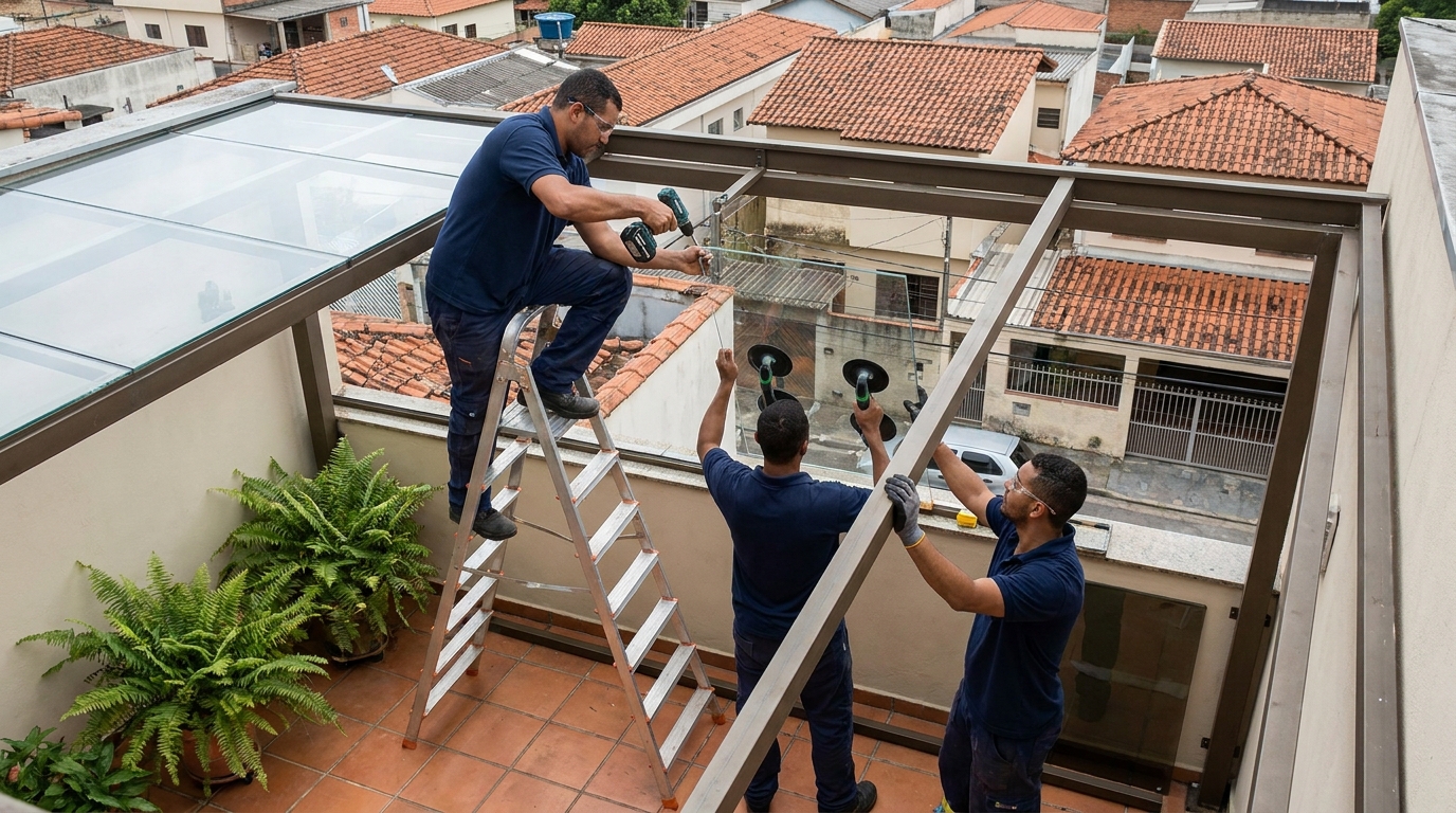 Cobertura de Vidro em São Luís‑MA