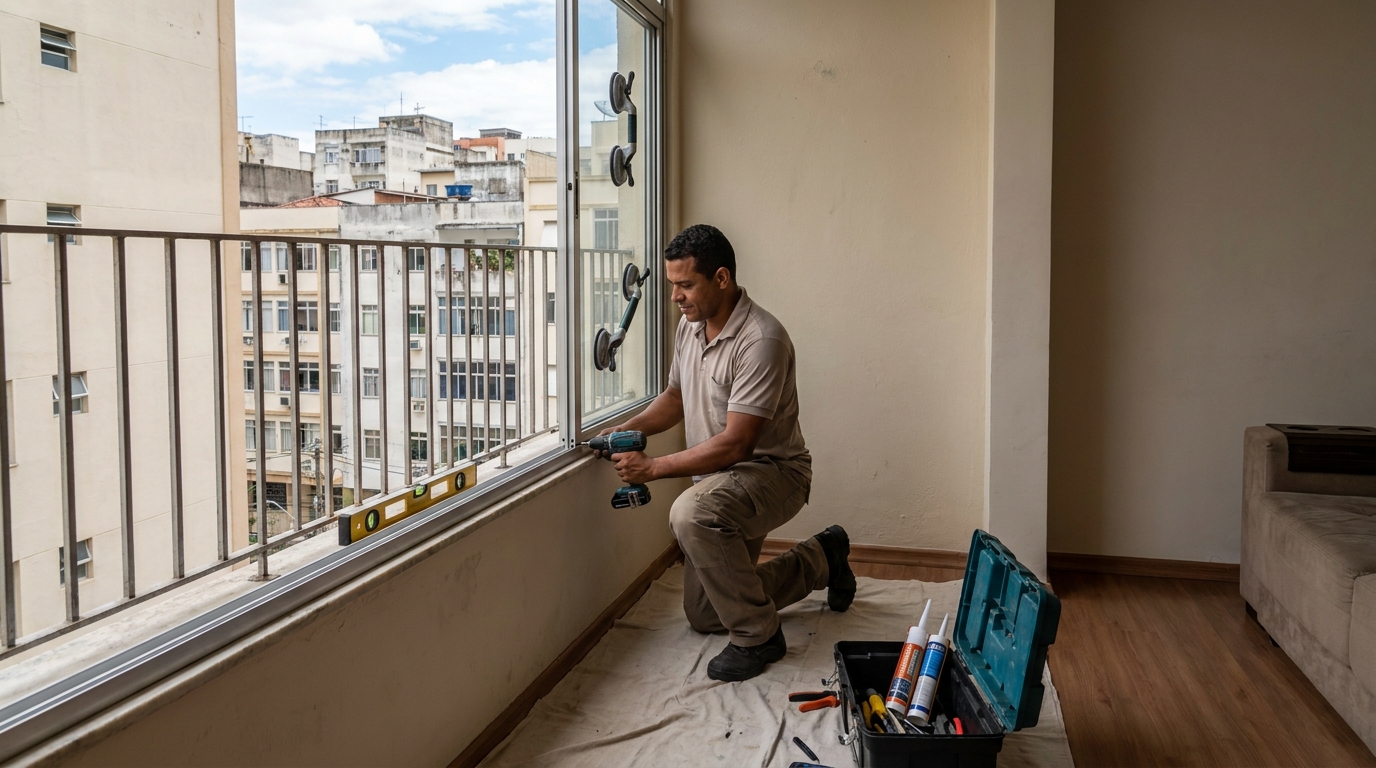 Janelas de Vidro em São Luís‑MA